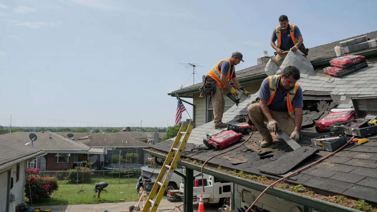 Roof Repair in Vanderbilt, TX near me